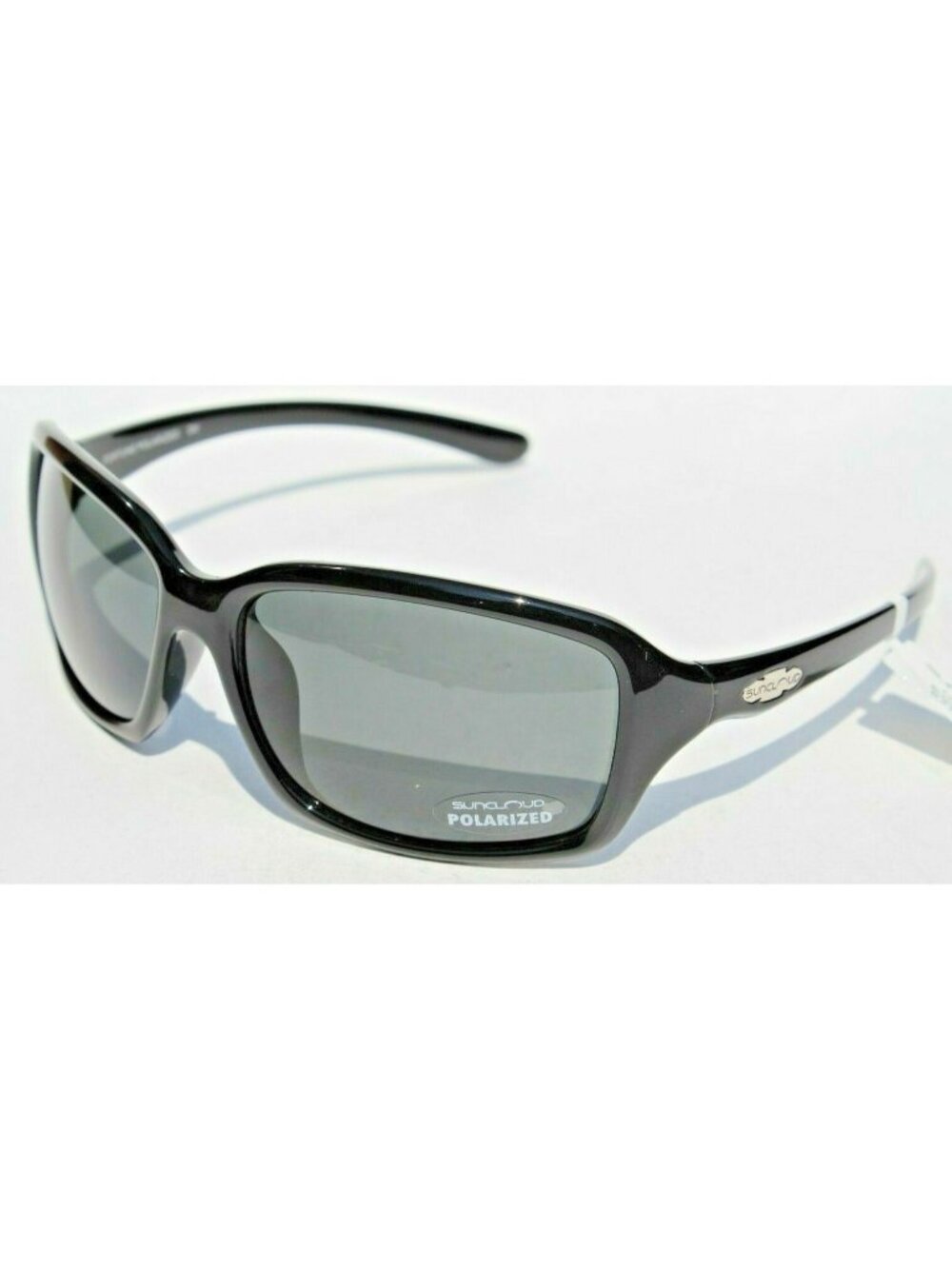 SUNCLOUD Fortune POLARIZED Womens Sunglasses Black/Gray NEW Smith